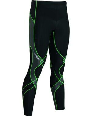 CW-X Insulator Stabilyx Tight - Men's Size Medium NWT Black/Grey/Green